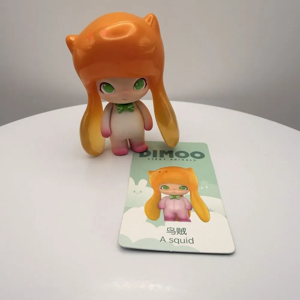 Pop Mart x DIMOO Stray Animals Series Blind Box Figure- Confirmed Squid